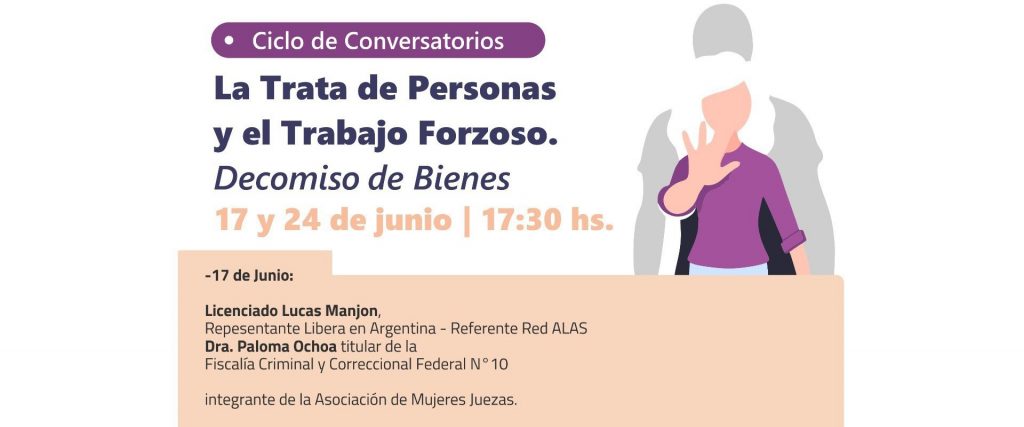 Se realizará un ciclo de conversatorios en el marco de la lucha contra la trata de personas