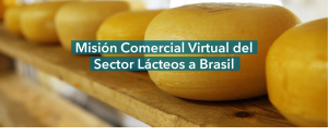 Convocan a participar de la Misión Comercial Virtual del Sector Lácteos a Brasil