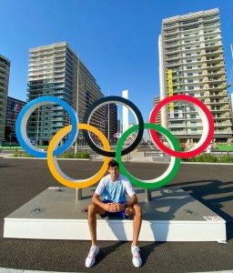 Azaad ya está en Tokio, a la espera del debut en los Juegos Olimpicos