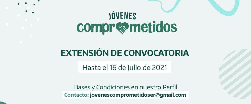 Extendieron la convocatoria a presentar proyectos en el programa Jóvenes Comprometidos