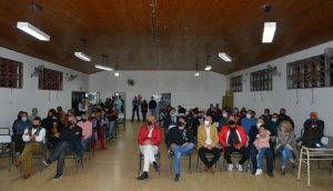 El Justicialismo de Paraná Campaña reunido en El Pingo, manifestó el apoyo a los candidatos del sector.