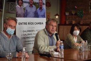 Galimberti, Schneider y Salinas con agenda en Chajarí, Tala, Paraná y Concordia