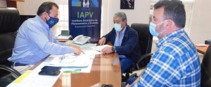 Autoridades del IAVP y de Uocra abordaron la política habitacional