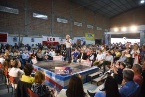 Frigerio en Crespo – “El gobierno nacional perdió la brújula y no sabe para dónde ir”