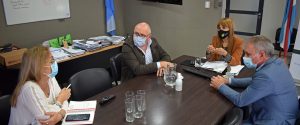 La ministra de Salud se reunió con el intendente de Crespo y las autoridades sanitarias locales