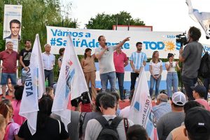 El Frente de Todos cerró su campaña con caminatas simultáneas en toda la provincia y trasmisión en vivo por redes sociales