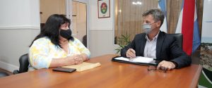 Trabajan en gestiones y obras para el departamento Federal