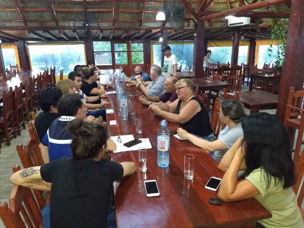 Se realizó la reunión de la cámara de turismo del centro de comercio