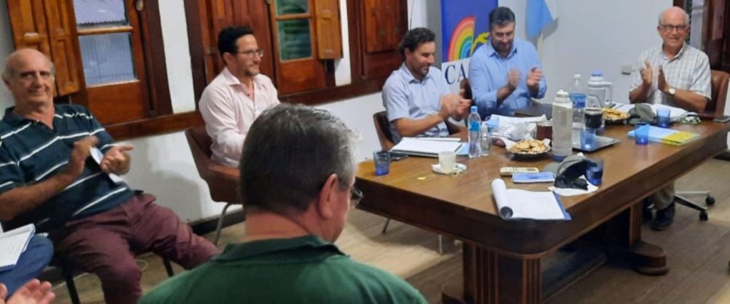 Amavet asumió la representación del gobierno entrerriano en la Fundación Proarroz