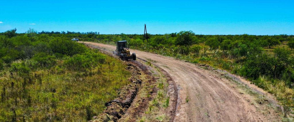 Vialidad lleva adelante tareas de conservación en el departamento Feliciano