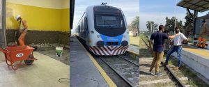 Comenzaron las obras en las estaciones de trenes y apeaderos del recorrido Paraná-La Picada