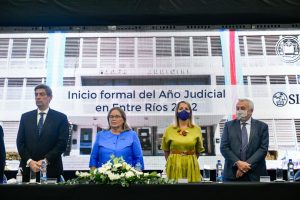 La vicegobernadora participó del acto de apertura del Año Judicial