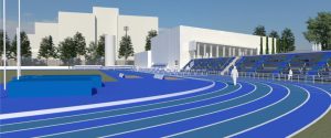 Se publicó el cambio de fecha de la licitación de la nueva pista de atletismo del Parque Berduc