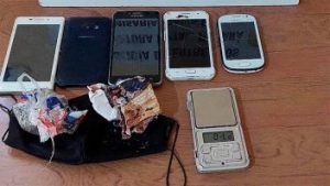Hallan celulares y marihuana en la casa del detenido durante la Fiesta de Disfraces de María Grande