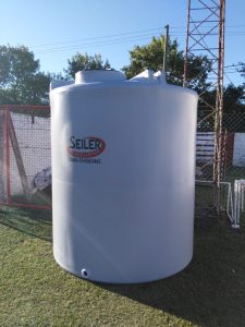 Atlético María Grande incorporó una nuevo tanque de agua para el riego artificial