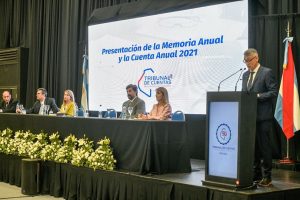 La Legislatura recibió la Memoria y Cuenta Anual Administrativa 2021 del Tribunal de Cuentas de Entre Ríos