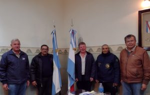 El Intendente Solari recibió a un grupo de ex combatientes de Malvinas