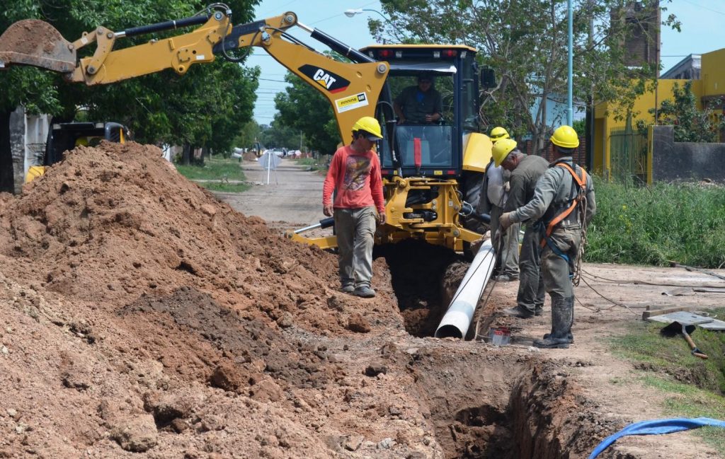 Tiene fecha de comienzo la obra de cloacas de Barrio Santa Ana