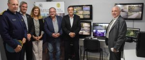 Se inauguró la sala de Videovigilancia y sección Comunicaciones en Colón