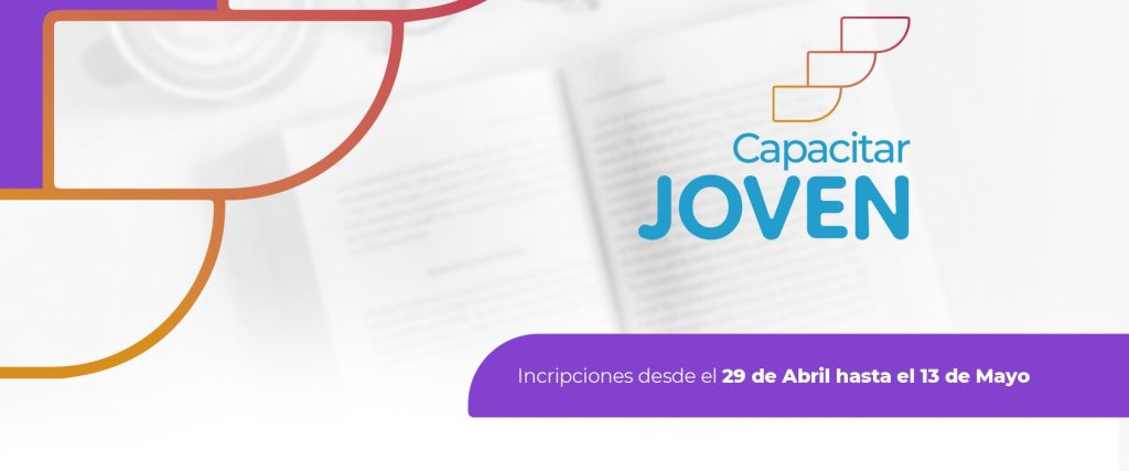 Comienza la inscripción del ciclo de formaciones del Programa Capacitar Joven