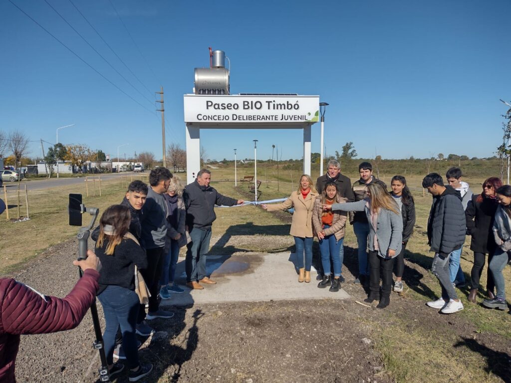 El Pingo inauguró el Paseo BIO Timbó