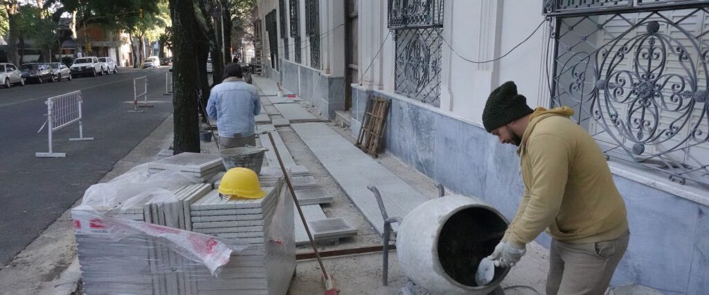 La obra de restauración y puesta en valor de la Biblioteca Provincial supera el 85 por ciento de avance