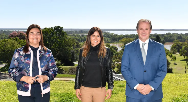 El gobernador se reunió con la presidenta de la Fundación Conciencia