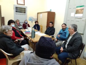 El Director de PAMI Claudio Ledesma visitó María Grande