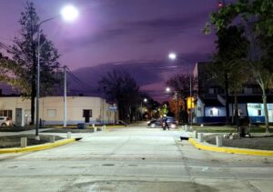 Se habilitó el paso sobre calle 1º de Mayo