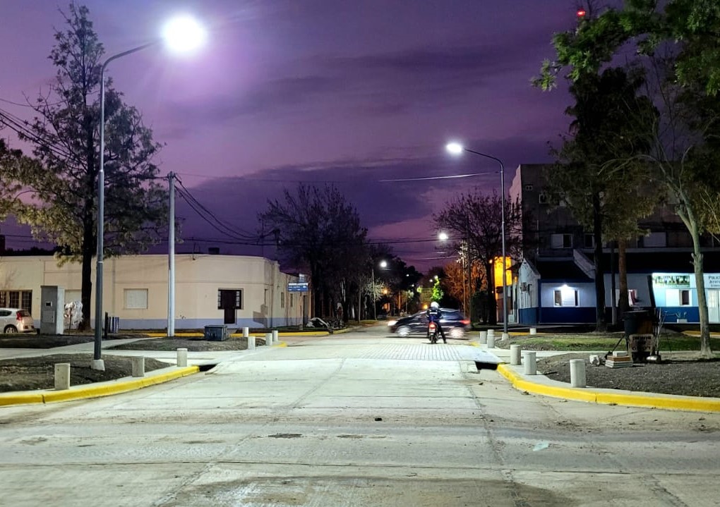 Se habilitó el paso sobre calle 1º de Mayo