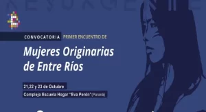 Convocatoria de cara al Primer Encuentro de Mujeres Originarias de Entre Ríos