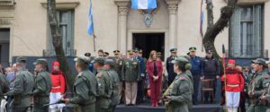 El gobierno provincial acompañó el acto por el 84° aniversario de Gendarmería Nacional