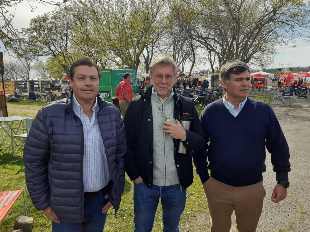 El Presidente de la Rural María Grande Fabián Moine,  compartió encuentro con Bahillo