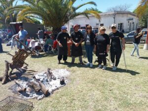 Tabossi vivió a pleno la XII edición de la Fiesta del Costillar a la estaca