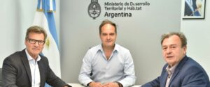 Evaluaron los programas habitacionales en Entre Ríos con el nuevo ministro nacional de Hábitat