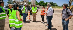 Autoridades del BID y del Fondo Fiduciario recorrieron la obra de la ruta 23 entre Villa Elisa y Pronunciamiento