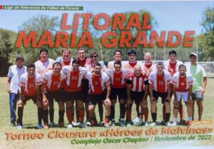 Equipo de pre veteranos de Litoral, Campeones en Paraná
