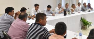 Bordet se reunió con intendentes de la Liga Justicialista en San José
