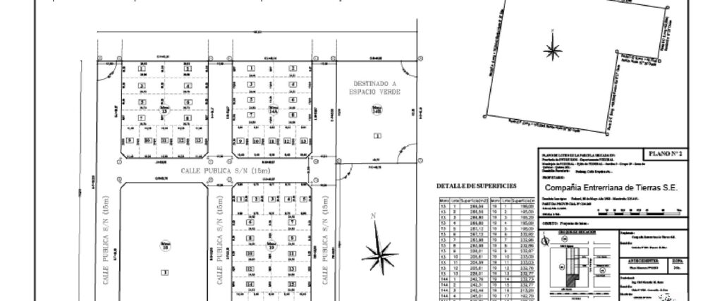 La Compañía Entrerriana de Tierras llamó a licitación para la obra de infraestructura de 46 lotes en Federal