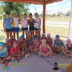 Niños y niñas de Las Garzas, realizan Colonia de Vacaciones en el Complejo Municipal de El Pingo