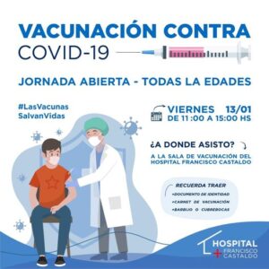 Jornada de vacunación contra el Covid 19