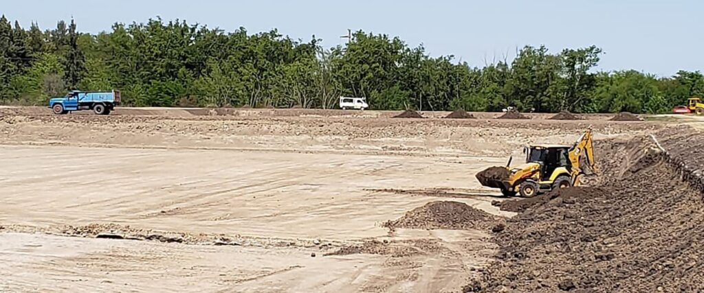 Avanza la construcción de la planta de tratamiento de líquidos cloacales de Gualeguaychú