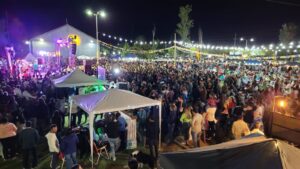 Multitudinaria presencia de público en la celebración del Carnaval en María Grande