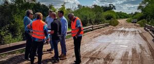 Comenzaron las tareas previas para la pavimentación del Acceso Norte a Concepción del Uruguay