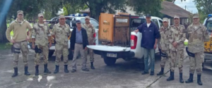 Rescatan cinco carpinchos en cautiverio en el departamento La Paz