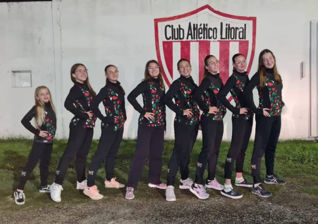 Patinadoras de Litoral representan a la FEB en Buenos Aires