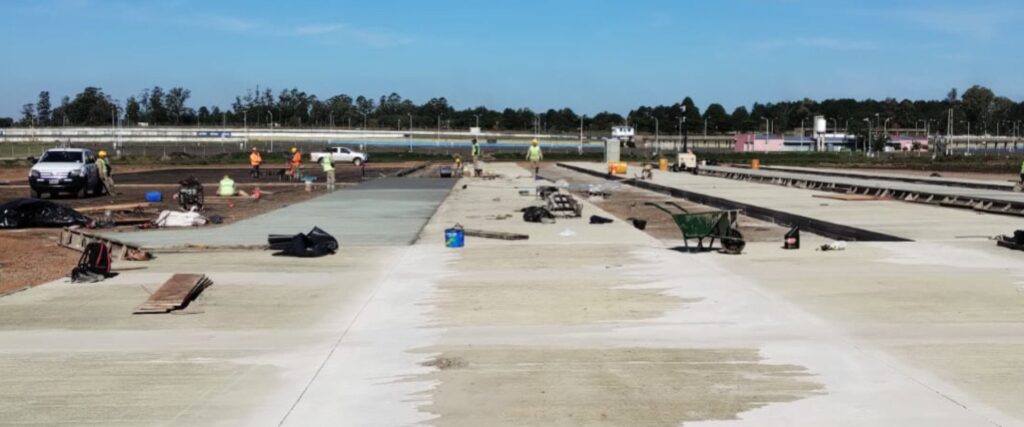 Finalizan los trabajos en una de las cabeceras del aeropuerto de Concordia