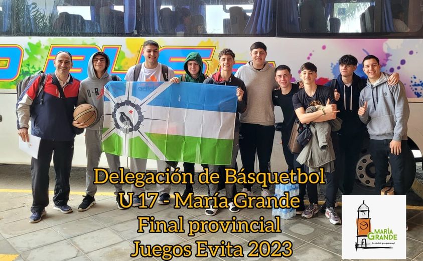 JUEGOS EVITA – Maria Grande representa a Paraná Campaña en básquet 5 x5 que se desarrolla en Concordia