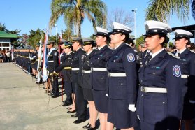 En el día de la bandera 410 futuros Policías de Entre Ríos juraron su lealtad