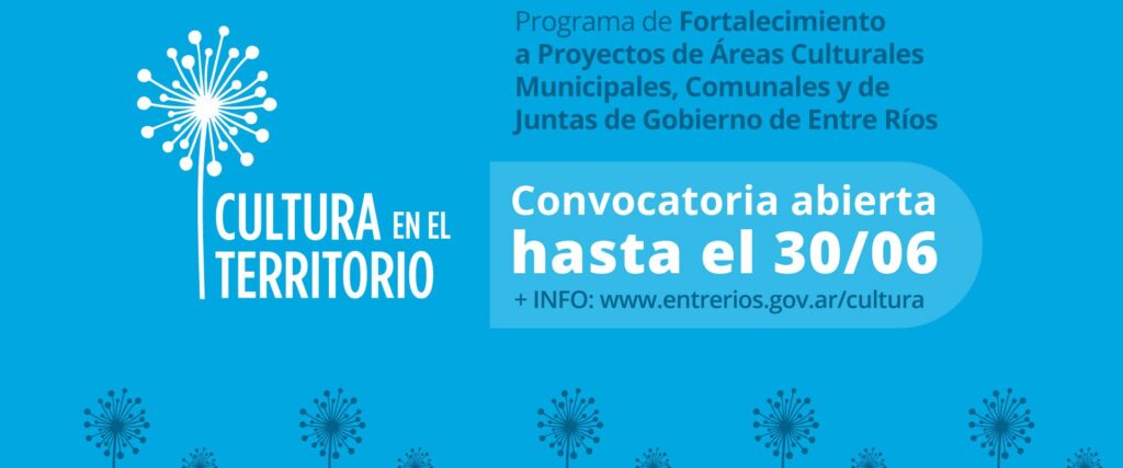 Nuevo programa de la secretaría de Cultura provincial para el fortalecimiento de áreas culturales